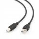 Gembird Visokokakovosten USB Kabel A/B 1,8m Črn