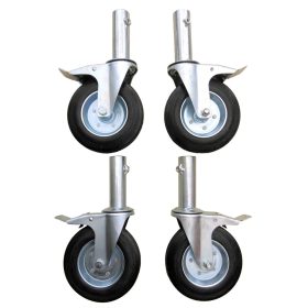 Kolesa za varšavske odre, premer 200 mm, z zavorami