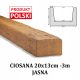 Belka Rustikalna Ciosana Imitacija Gred 20x13 3m