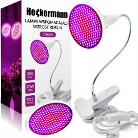   GROW LED svetilka za gojenje rastlin Heckermann Home&Garden 20W