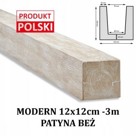 Moderni poliuretanski dekorativni tramovi 300cm