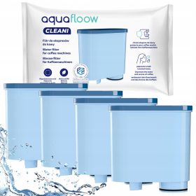   AquaFloow 4x filtrov za kavni aparat Saeco Philips Latte Go s sistemom AquaClean