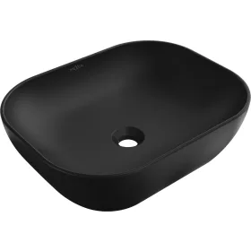Pravokotni umivalnik Mexen Rosa Black Mat 50 x 40 cm