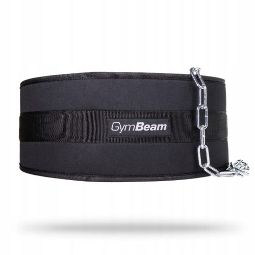 Pas za dviganje uteži z verižico Dip Belt za močno vadbo GymBeam