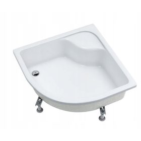 Brodnik za tuširanje Delo polkrožne oblike 90 x 90 cm