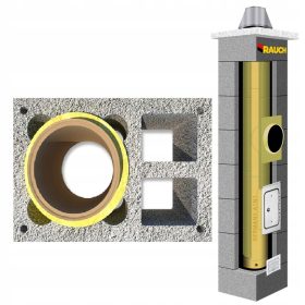Dimniški sistem RAUCH UNIWERSAL 8 m, sistem dimnik fi 200
