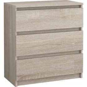   Modern komoda Euro-Meble Pari 70 x 40 x 77 cm sonoma hrast mat