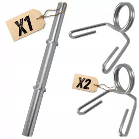 Gryf krótki z gladkim ovratnikom 28 mm 40 cm Kawmet
