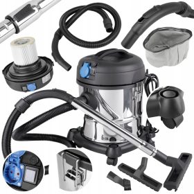   Industrijski sesalnik z ločevanjem mokrih in suhih odpadkov AL-FA 2400W