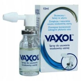 Vaxol pršilo za odstranjevanje ušesnega masla 10 ml