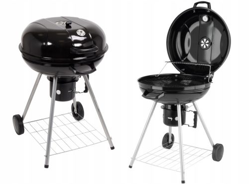  OKROGEL VRTNI ŽAR NA OGLJE S POKROVOM PREMER 54 CM LUND 99584
