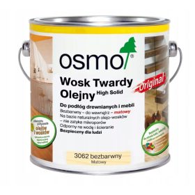 Osmo 3062 Trdi Vosek, Brezbarven, Mat, 2,5L