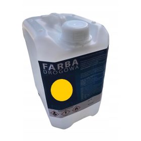 Rumena cestna barva za označevanje cest in parkirišč 15kg