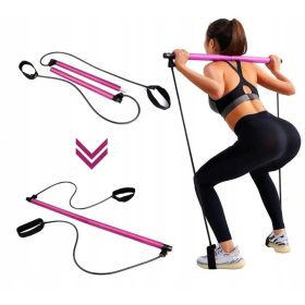 Tojato FitPalica za vadbo z gumami odpornosti 5-10 kg