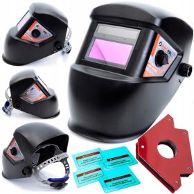 VARILSKA MASKA SAMOZATEMNITVENA ČELADA + FILTRI + KOTNIK