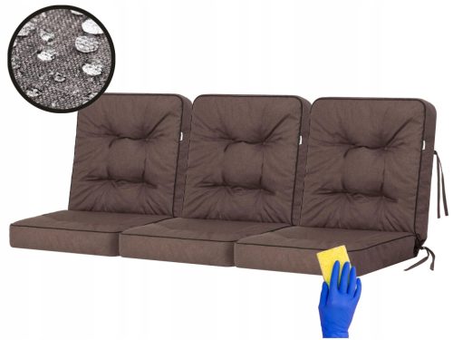 Blazine za gugalnico in vrtno klop 150 cm 3 kosi