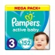 Pampers Mega Pack+ 3 (6-10kg), 152 kosov