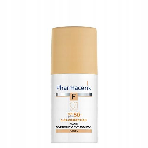 PHARMACERIS F Tekoči zaščitni korektor SPF 50+ IVORY 01, 30 ml