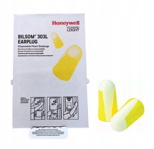 Honeywell Profesionalni Zaščitni Čepki Bilsom 303L za Ušesa