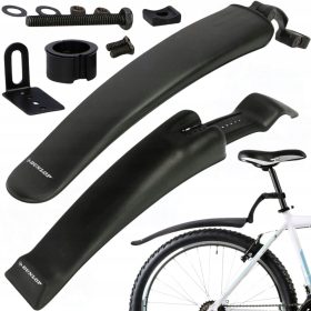    Komplet blatnikov Dunlop, spredaj in zadaj, 24-26 Dunlop, črn