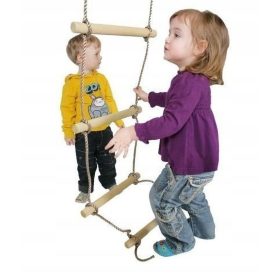 Vrvna lestev za igrišče JUST FUN s 7 stopnicami