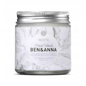   Ben in Anna Naravna Belilna Zobna Pasta brez fluorida v lončku 100 ml - BEN & ANNA