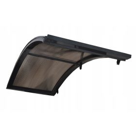 Nadstrešek za vrata Alu Grafit 180 cm x 90 cm x 30 cm