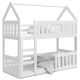Mini postelja DOMEK MINI 190x80 cm bela