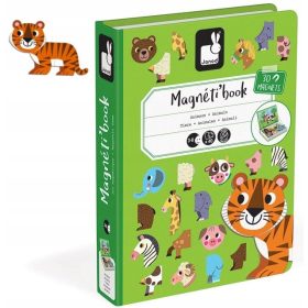 Magnetna sestavljanka Živali Magnetibook 40 kosov