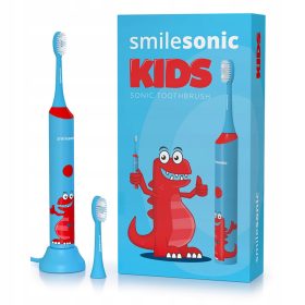 Zobna ščetka za otroke Smilesonic Kids Dino Blue
