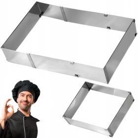 Elegantna nastavljiva oblika za torte 10 cm