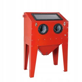   Kabinetski stroj za peskanje 220L s polnim kompletom, trdnim vrhom