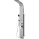 Tuš Panel Steely 6 INOX z Hidromasažo