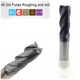 Rezalnik karbidne trdine 10 mm L75 4 rezila 45HRC ED100