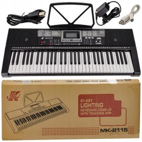 Meike MK-2115 MIDI tipkovnica z učnim kompletom za orgle