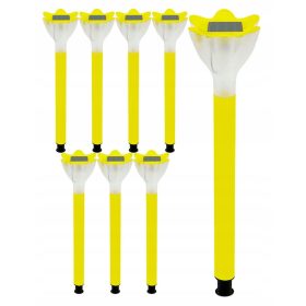  NNLED vgradna solarna svetilka 32,5 cm 8 kosov.