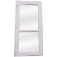 Zunanja vrata PVC Vobri 90 cm bela s steklom
