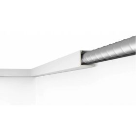   MASKOWNICA RURY, LISTWA OŚWIETLENIOWA Noel & Marquet NMC L1 150 x 150 mm, dolžina 2 m