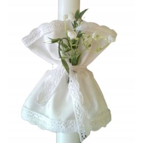 DEKORATIVNA PROFITKA ZA SVEČO ZA KRST IN OBHAJILO