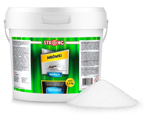 Močan granulat proti mravljam za vrt STRONG 2,5 kg