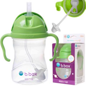 Inovativna bidonček z jabolčno slamico 240 ml 6m+ B.Box