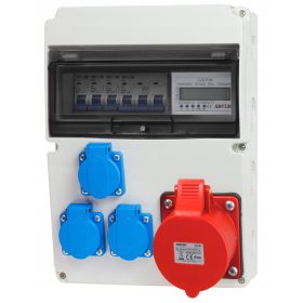   Električna razdelilna enota Adelid 400 V IP44 16 A zaščitna naprava