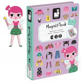   Magnetna sestavljanka Kostumi Dekliška oblačila Magnetibook Janod