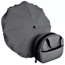   Visokokakovostni komplet za voziček: TORBA + DEŽNIK ZA VOZIČEK - VEČ BARV