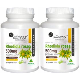   Dodatek Prehranskemu Režimu z Ekstraktom Rosenca Gorskega Rhodiola Rosea, 60 Kapsul VEGE x2