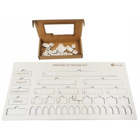  RITMIČNE VREDNOSTI NOTE GLASBENA TABLA