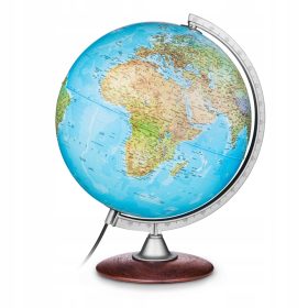   Globus Bambinito s podsvetljenim LED svetilom - DVE KARTI 2v1 FIZIČNA / POLITIČNA PREMIUM
