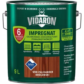 VIDARON Impregnacija za les V08 Palisander Kraljevska 9L