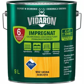 VIDARON Impregnant za les V02 ZLATA BOR 9l