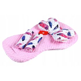  BabyLux VLOŽEK + METULJček + minky prevleke za voziček